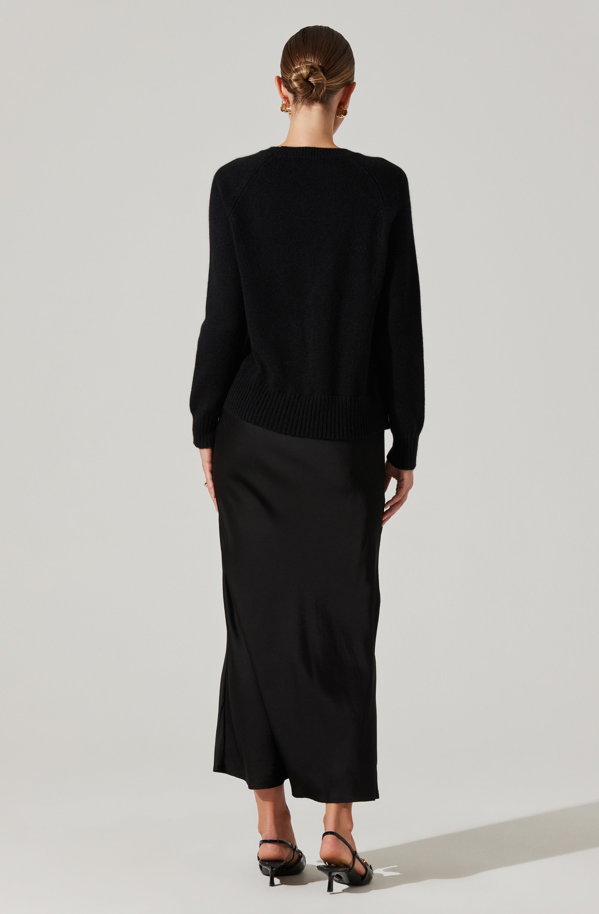 Helene Mixed Media Maxi Dress