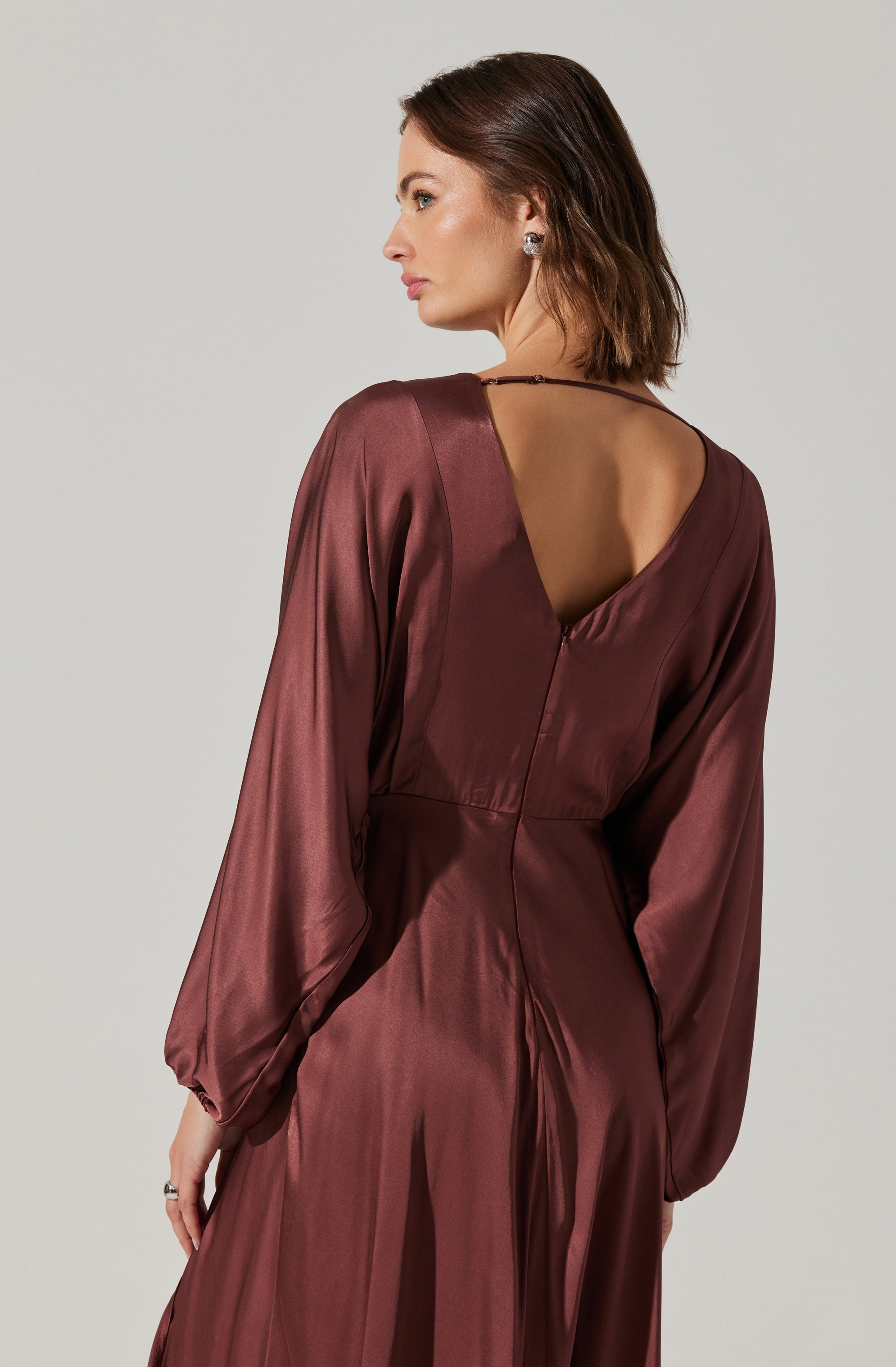 Kimiko V-Neck Midi Dress