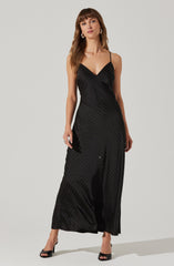 Bonney Rhinestone Maxi Slip Dress
