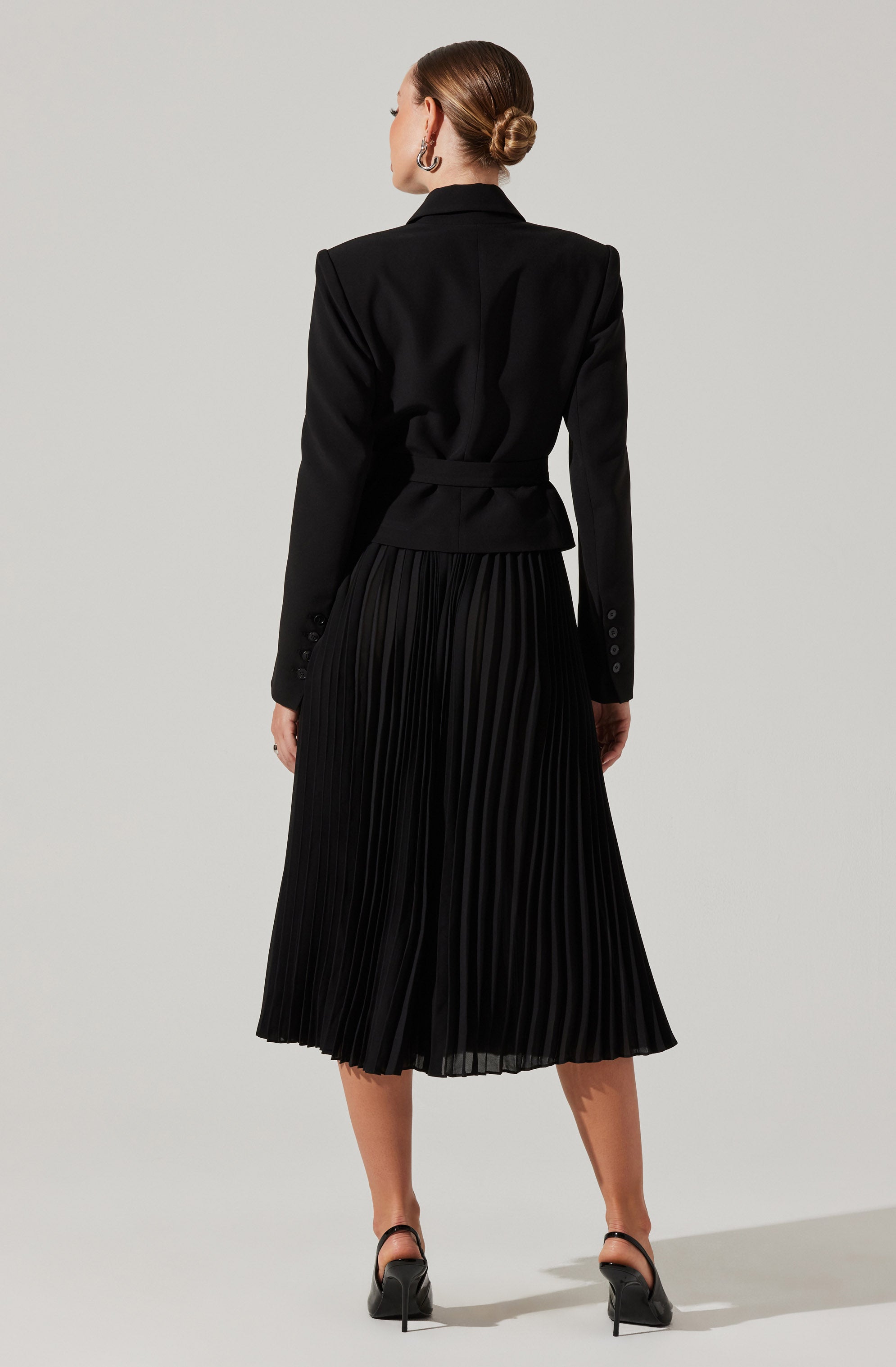 Sekani Mixed Media Wrap Dress