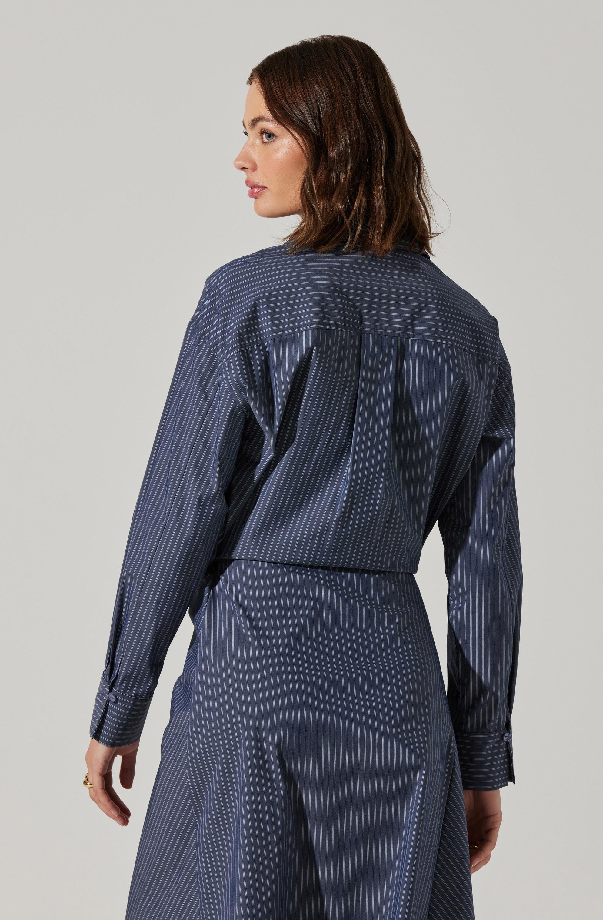 Flykra Asymmetrical Wrap Midi Dress