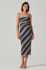 Synne Mesh Midi Dress