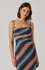 Synne Mesh Midi Dress