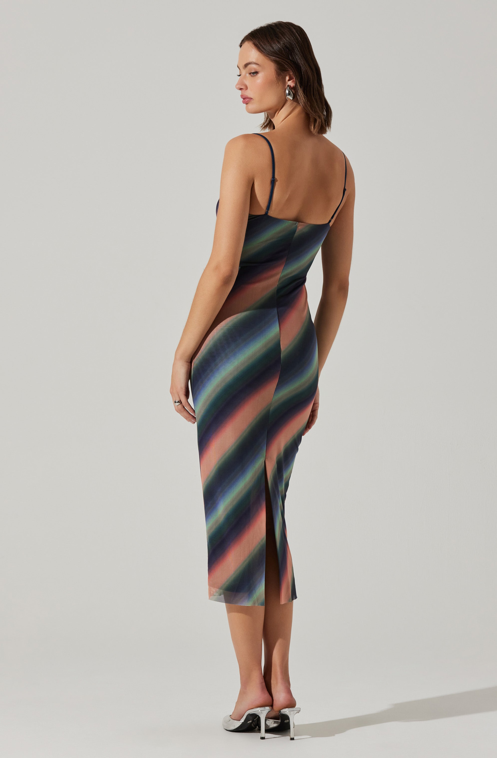 Synne Mesh Midi Dress