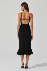 Adana Bow Detail Bustier Dress