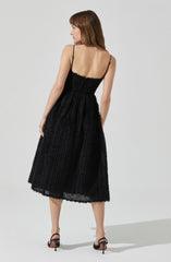 Avani Textured Midi Dress