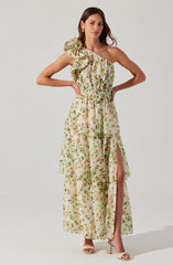 Imelda One Shoulder Maxi Dress