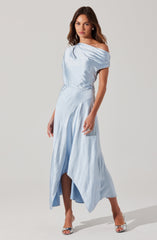 Mairyn Satin Midi Dress
