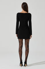 Calanthe Square Neck Mini Dress