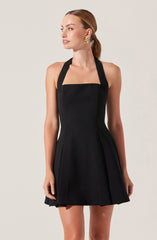 Lilibeth Halter Neck Mini Dress