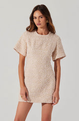 Portilla Tweed Mini Dress