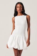 Nettie Bubble Hem Sweater Dress