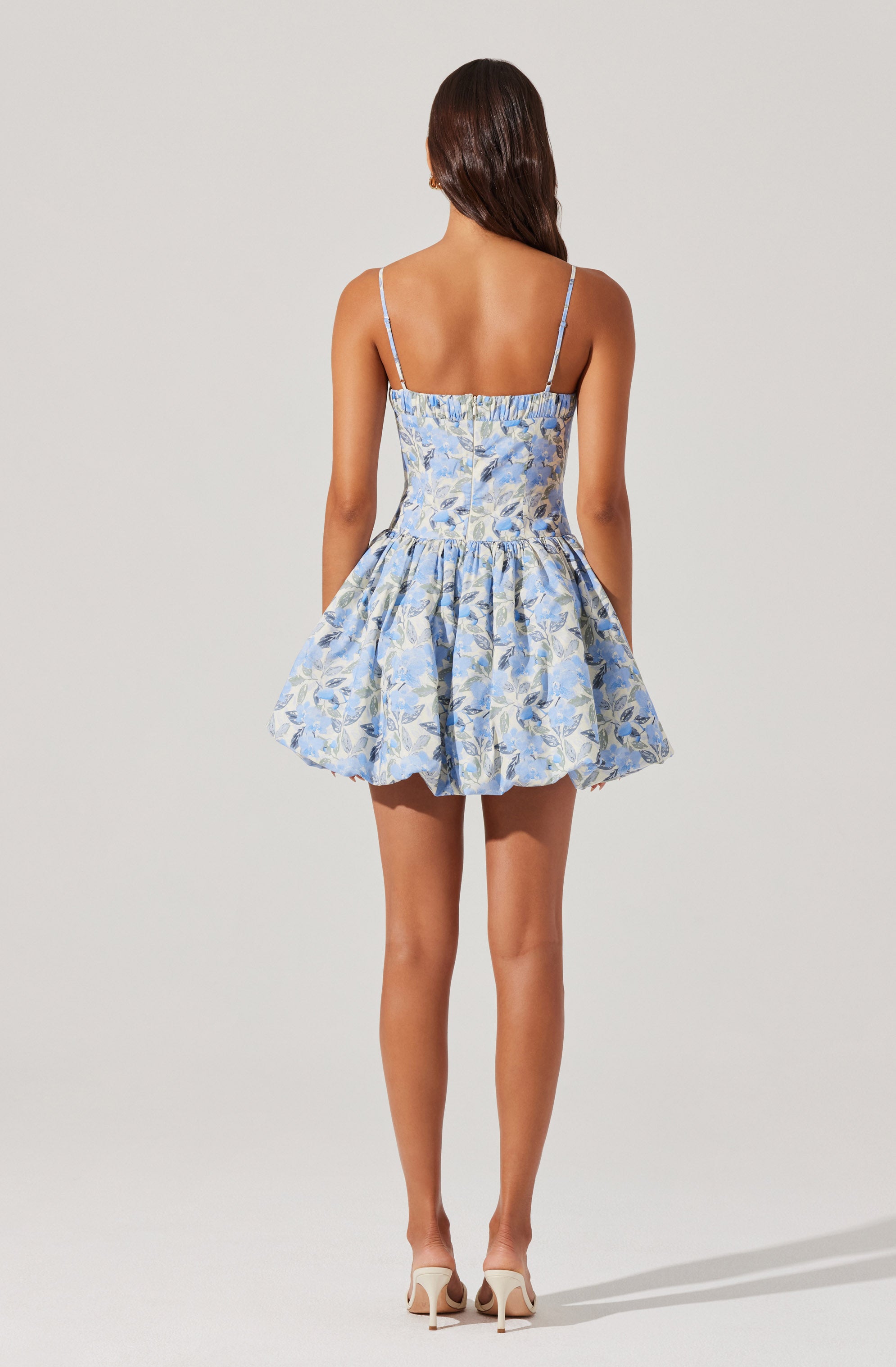 Larissa Floral Bubble Mini Dress