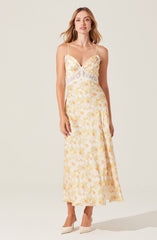 Ivanna Floral Lace Maxi Dress