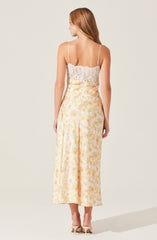 Ivanna Floral Lace Maxi Dress
