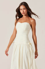 Zori Strapless Maxi Dress