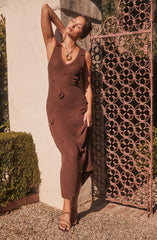 Ainhoa 3D Floral Sweater Dress