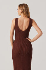 Ainhoa 3D Floral Sweater Dress