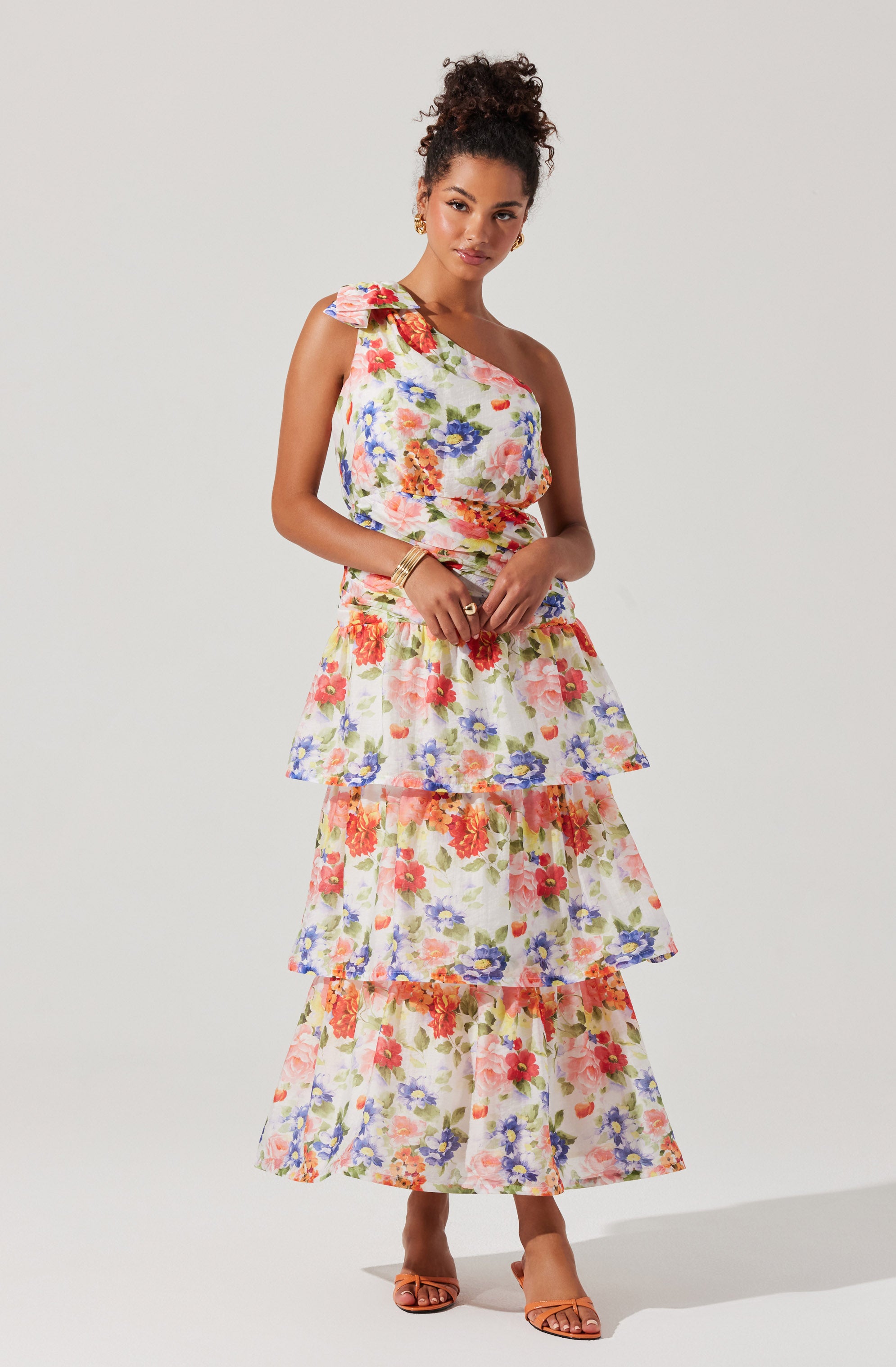 Natali One Shoulder Maxi Dress