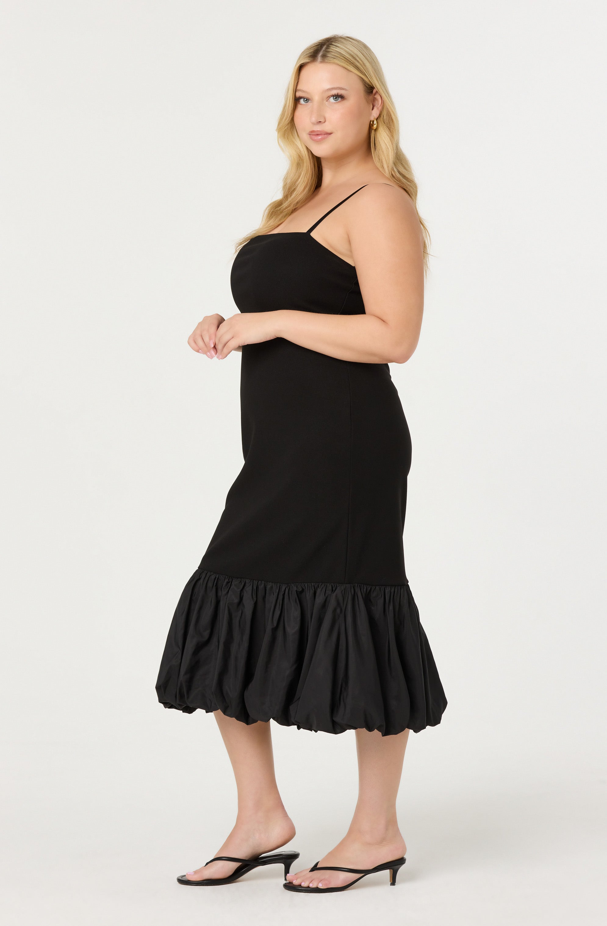 Brittnea Bodycon Bubble Hem Dress