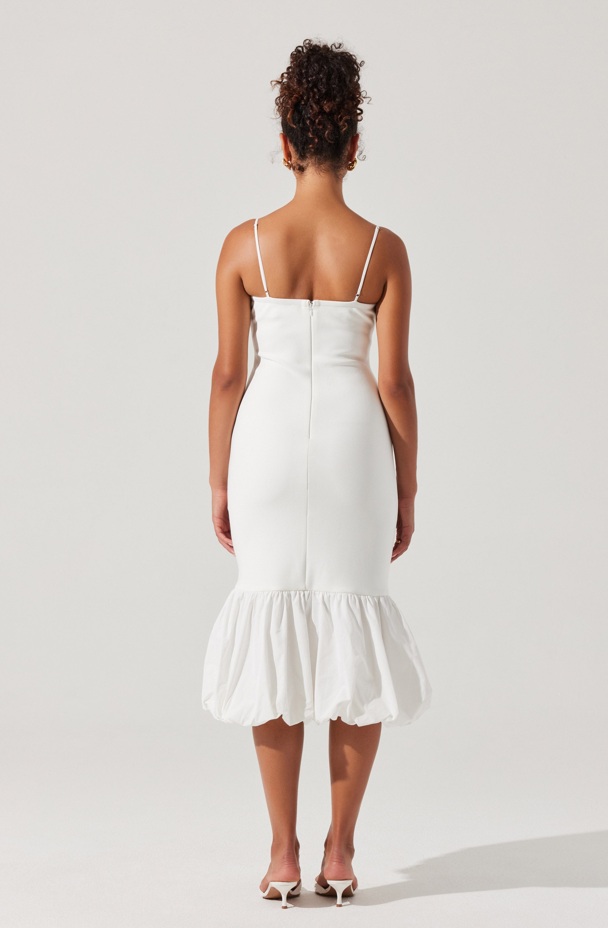 Brittnea Bodycon Bubble Hem Dress