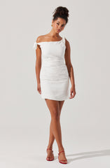 Lora Off-Shoulder Mini Dress