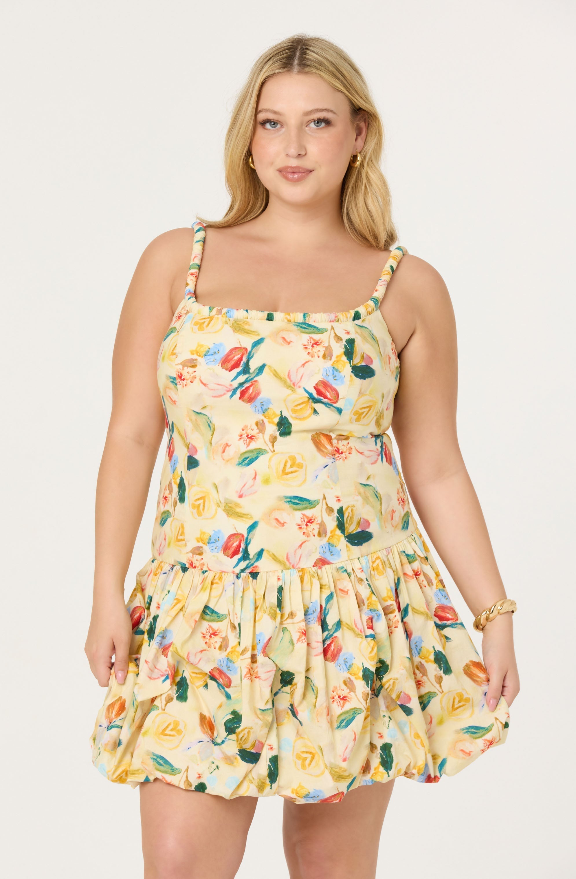 Keyla Drop Waist Bubble Dress