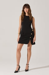 Nixie Tailored Split Skirt Dress