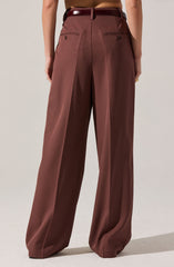 Faria Pleated Tailored Pants