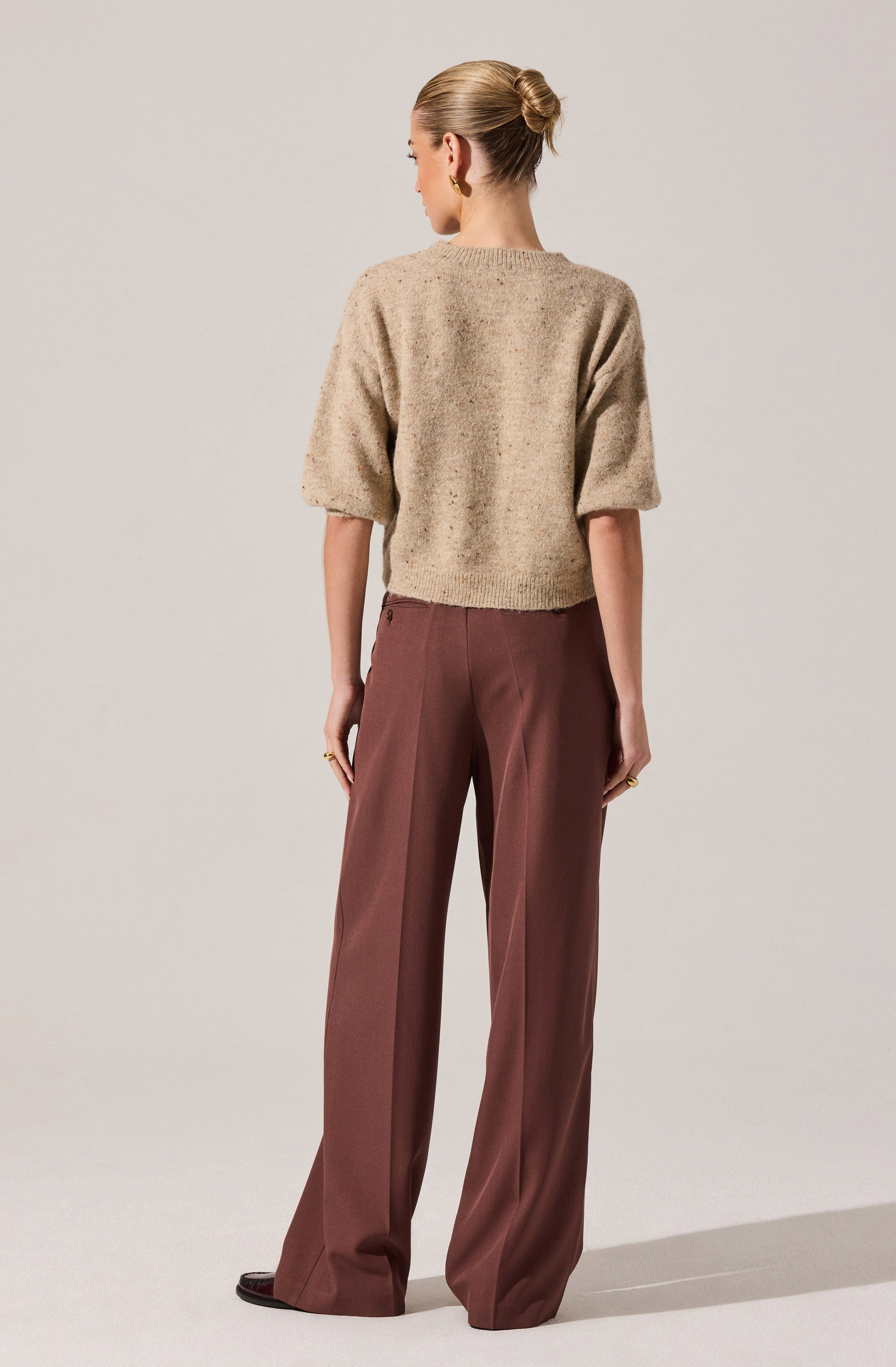 Faria Pleated Tailored Pants