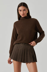 Hina Plaid Pleated Skort