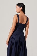 Aeryn Pleated Wide Leg Jumpsuit