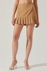 Fabiana Pleated Mini Skirt