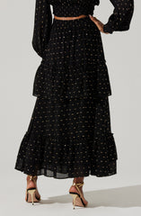 Nix Tiered Maxi Skirt