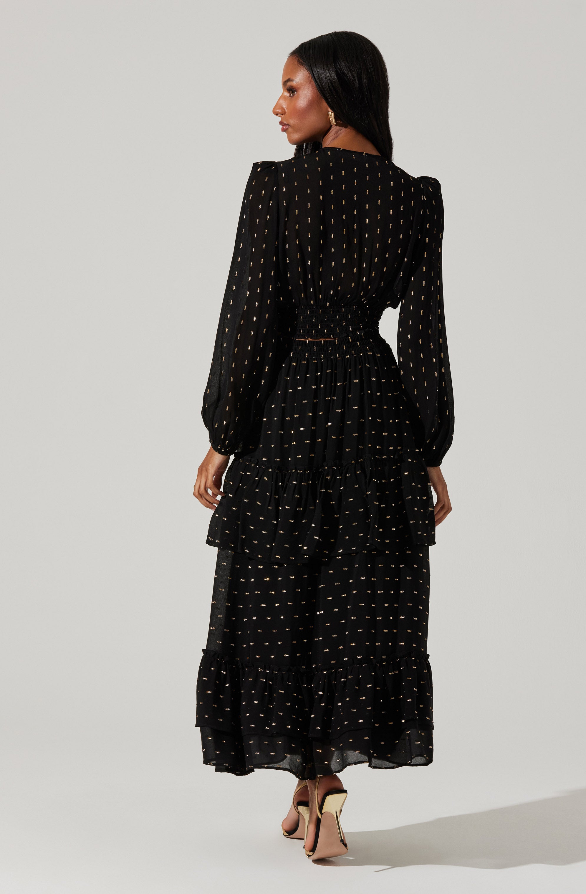 Nix Tiered Maxi Skirt