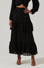 Nix Tiered Maxi Skirt