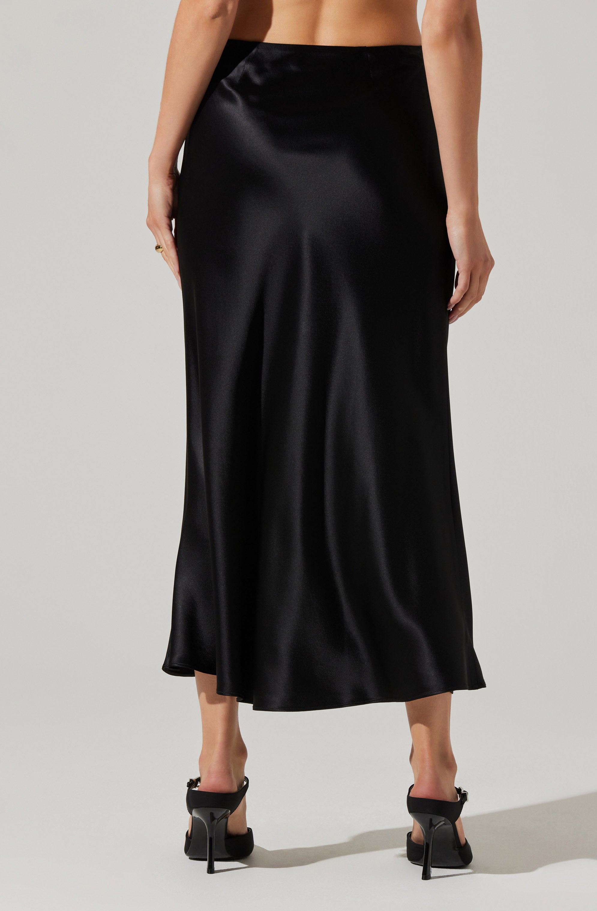 Windey Satin Maxi Skirt