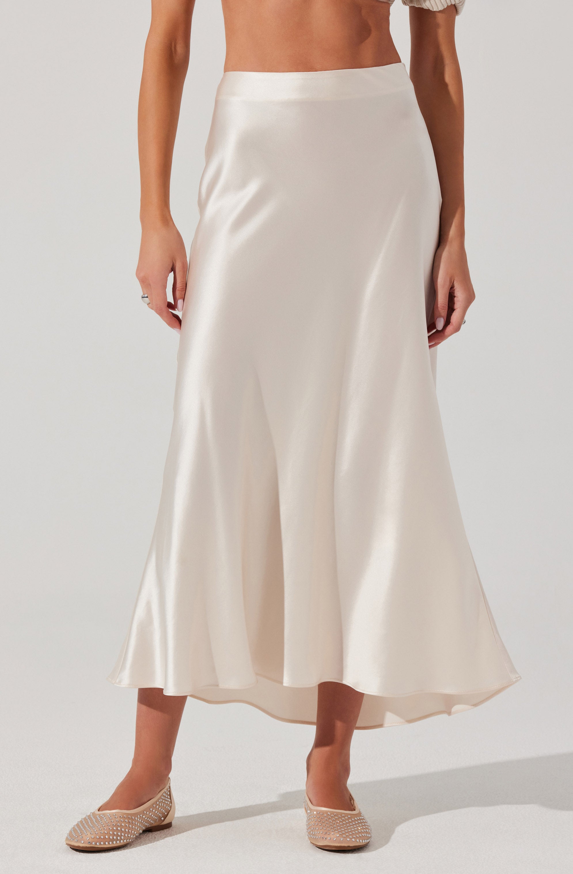 Windey Satin Maxi Skirt