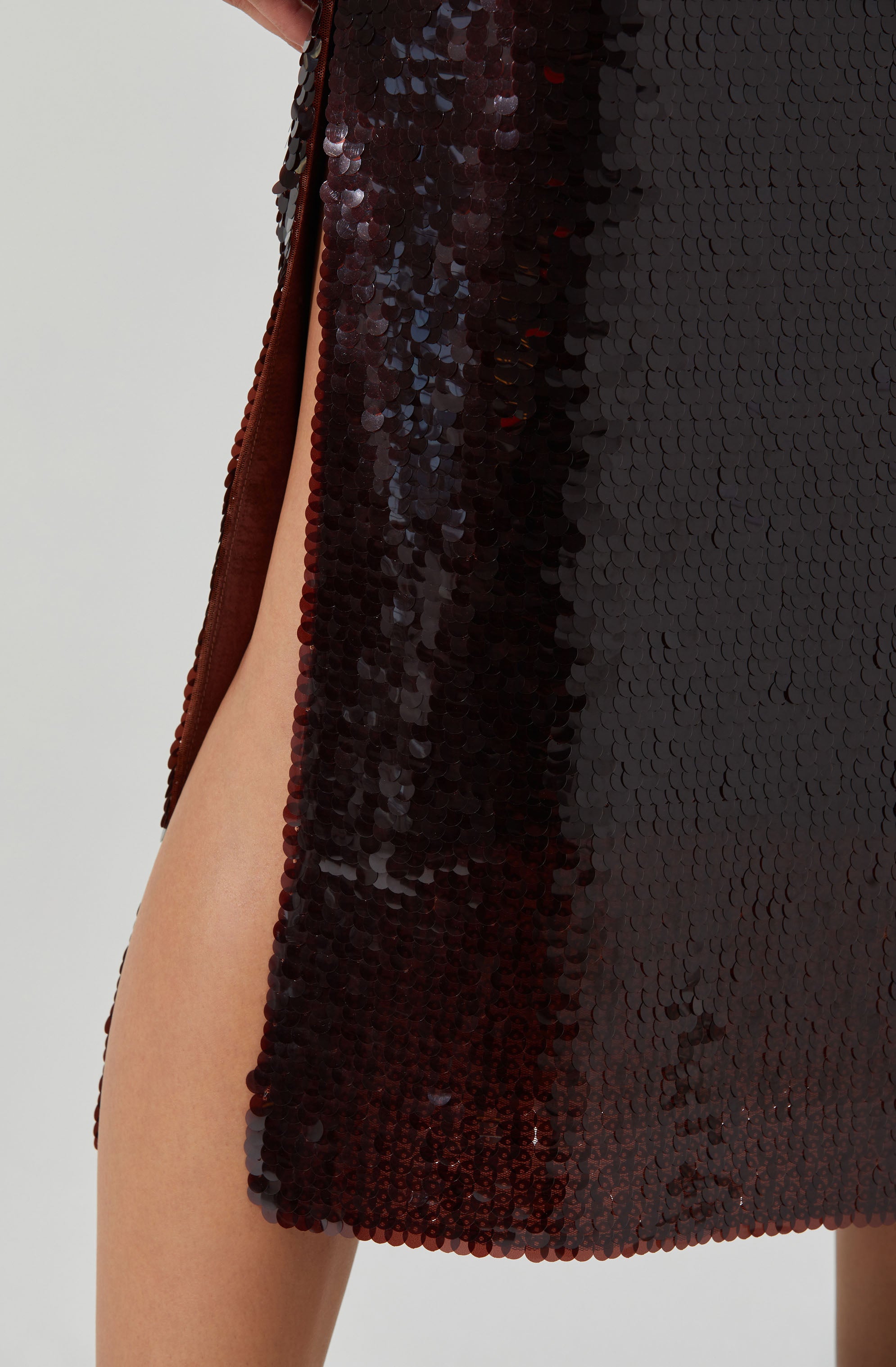 Dova Sequin Midi Skirt