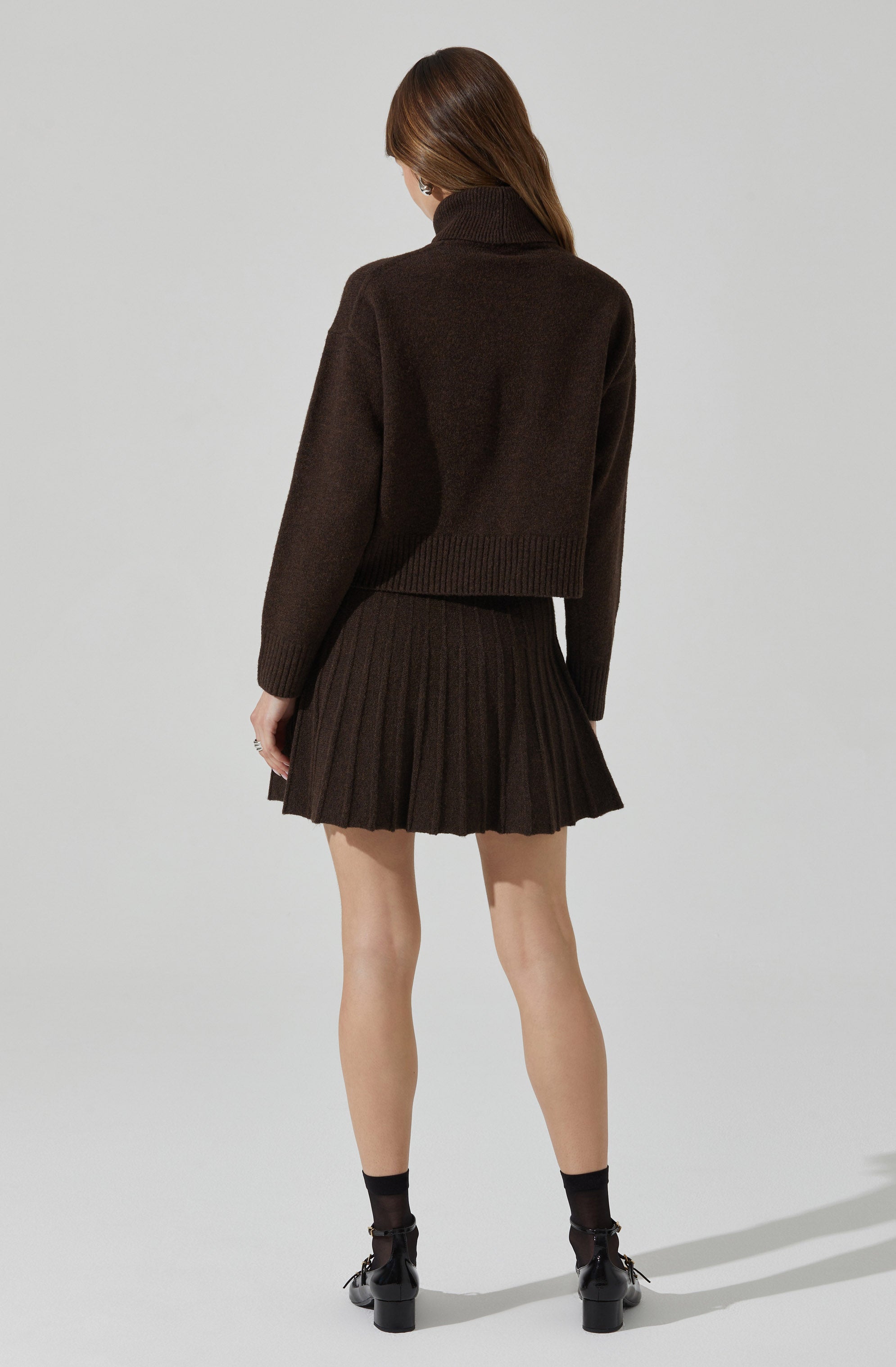 Marceline Pleated Mini Skirt