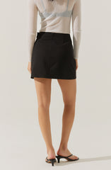 Sevyn Belted Wrap Skirt