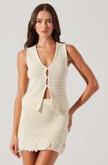 Taimi Crochet 3D Floral Skirt