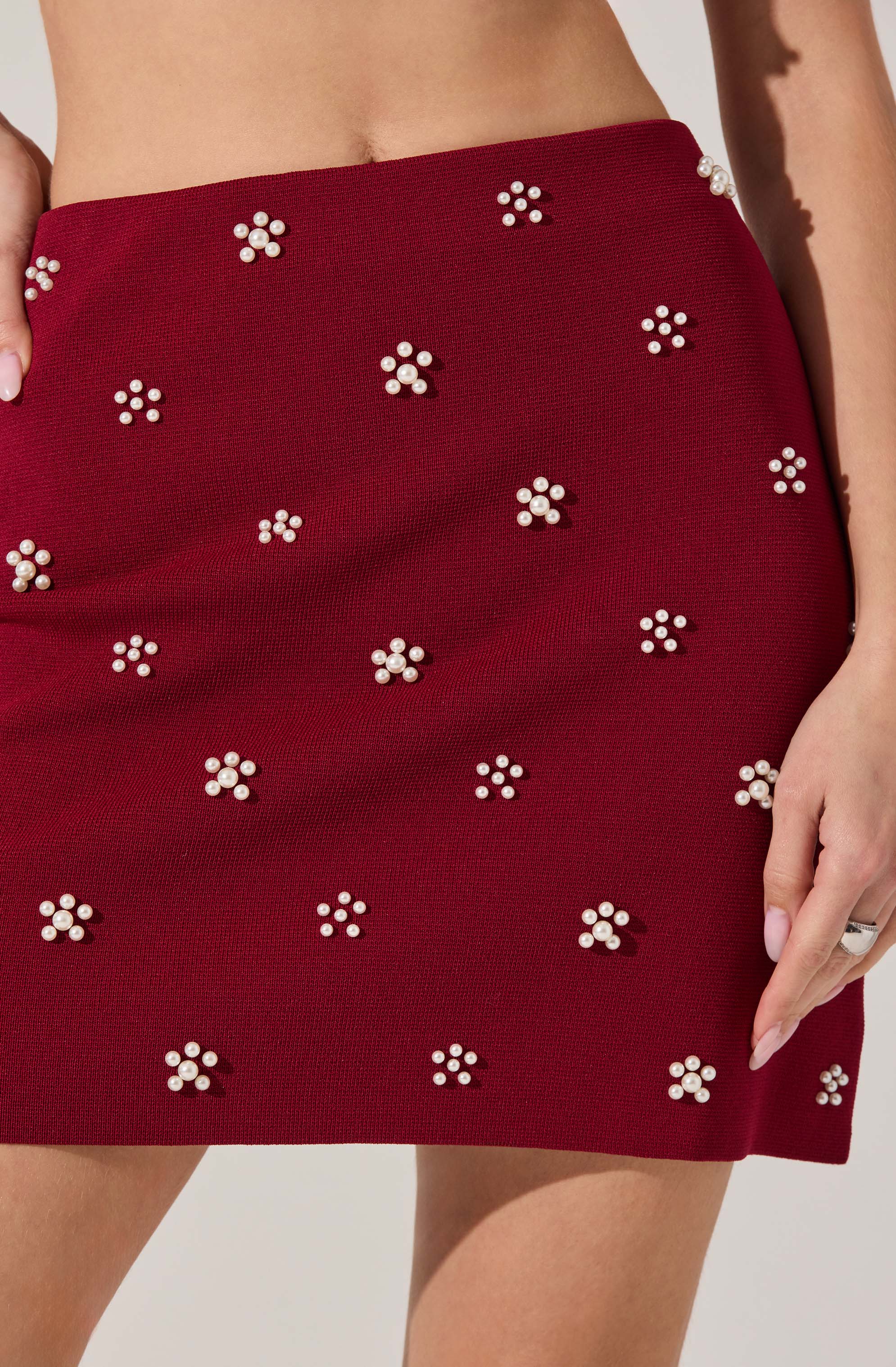 Osanna Embellished Sweater Skirt