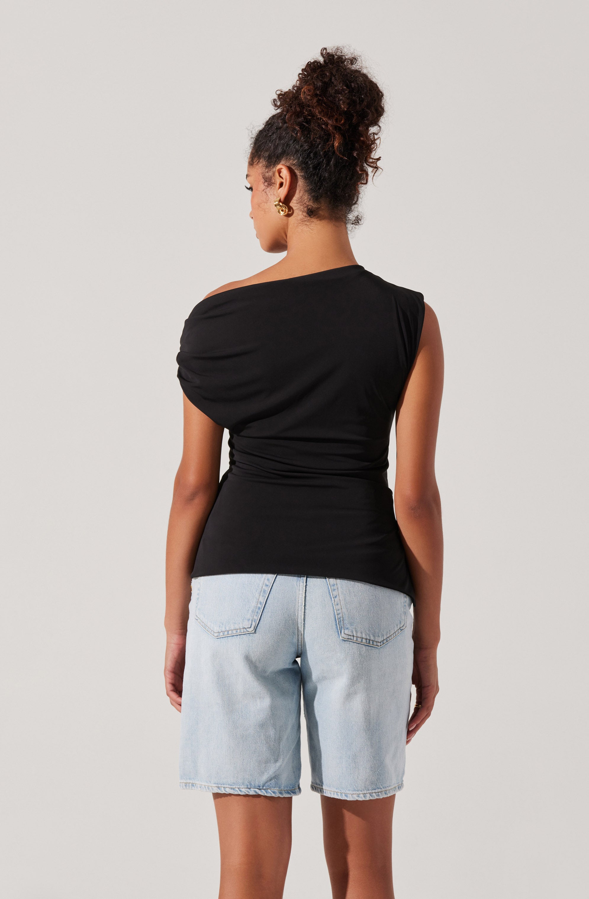 Aphra Twisted Off Shoulder Top