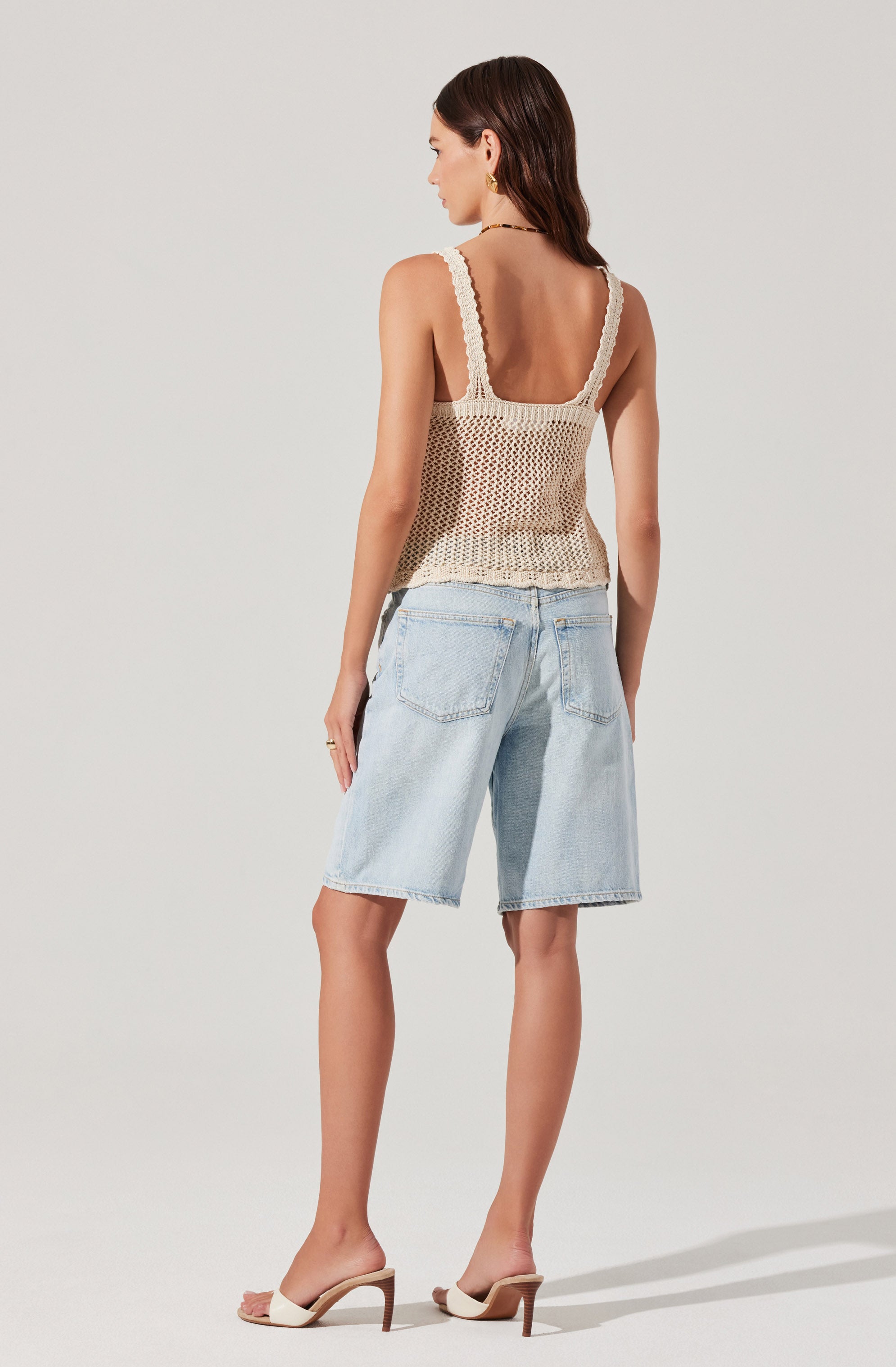 Kalaya Crochet Knit Top