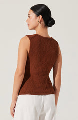 Taimi Crochet Sweater Vest