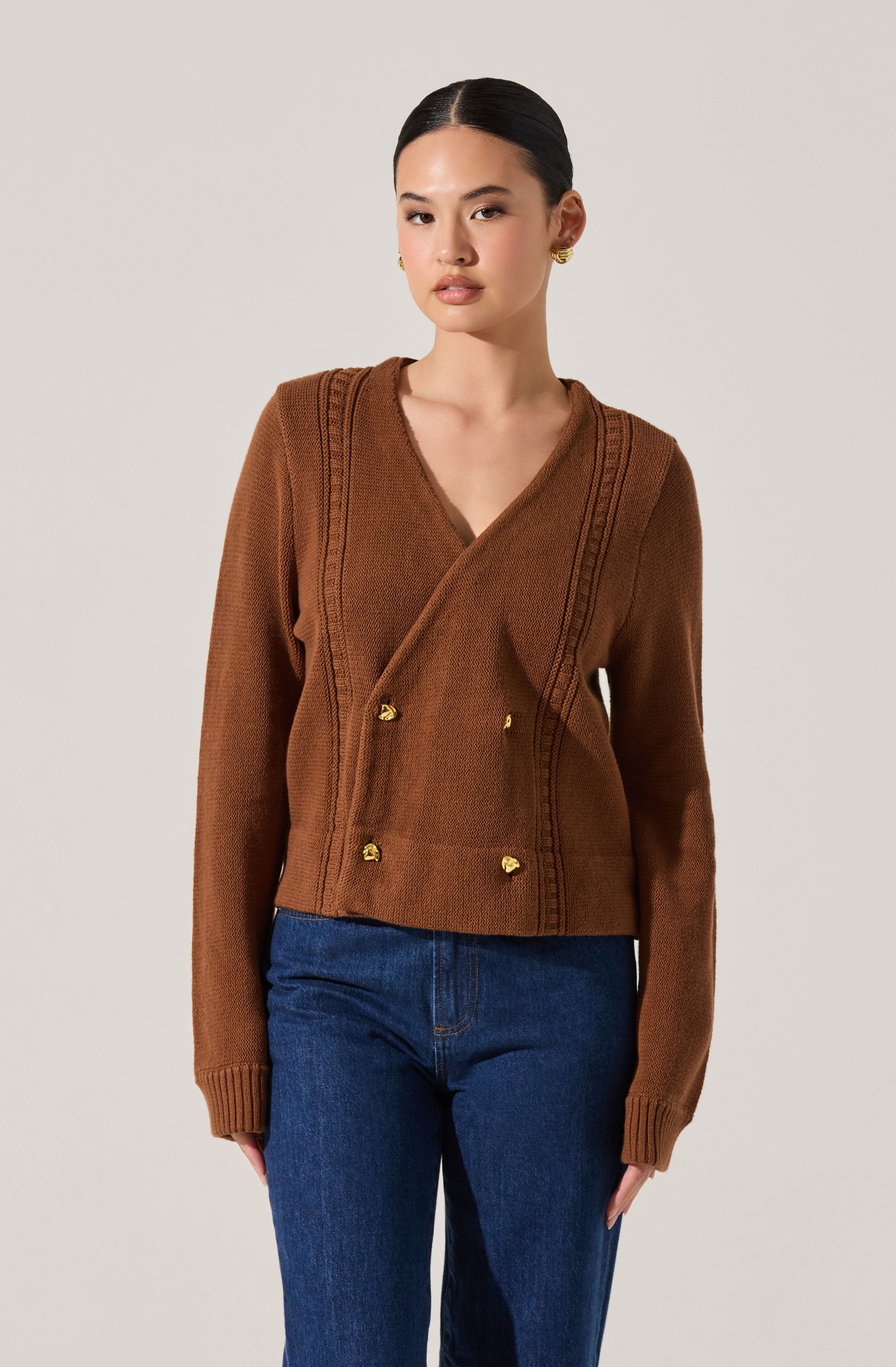 Merritt Double Breasted Cardigan