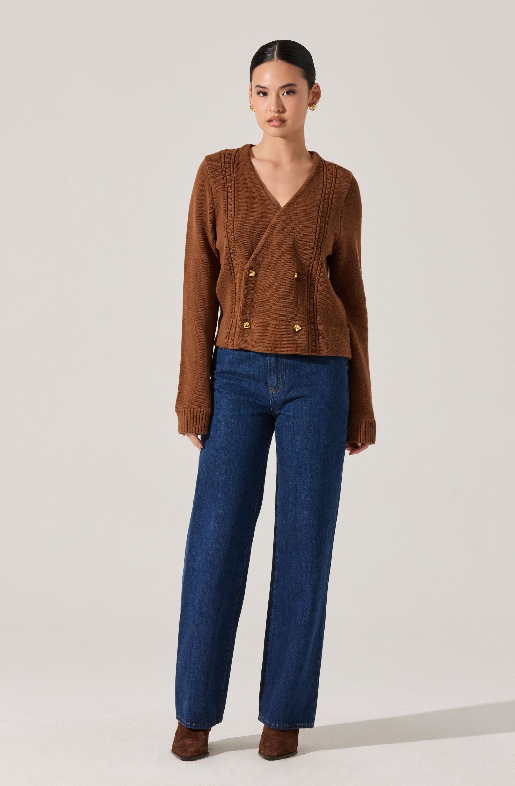 Merritt Double Breasted Cardigan