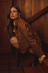 Jude Faux Suede Jacket