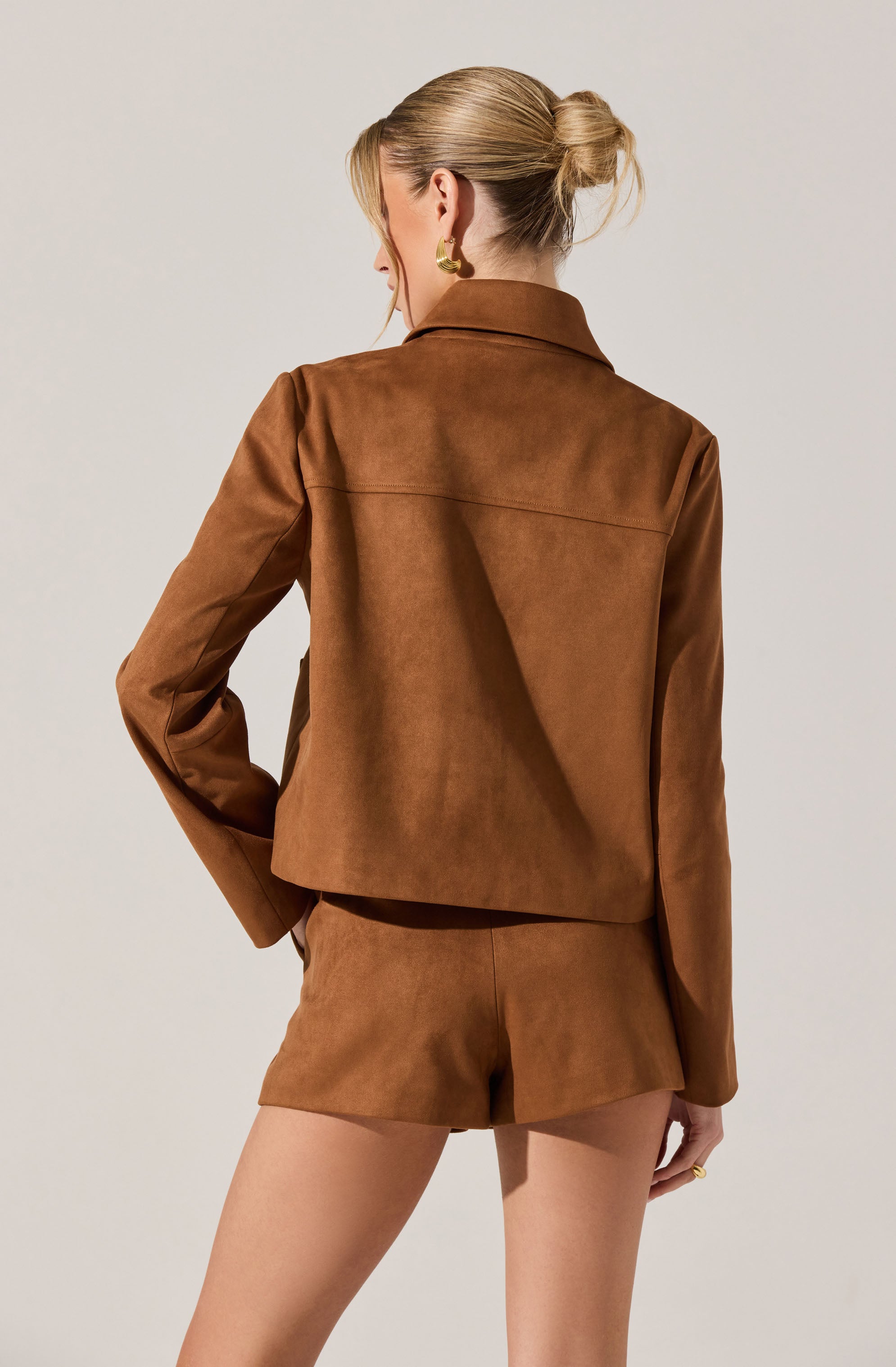 Jude Faux Suede Jacket